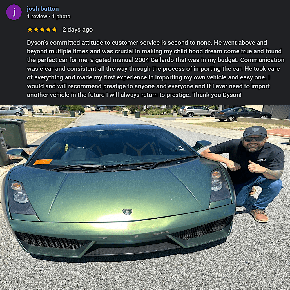 Josh Button Lambo Gallardo Review-min